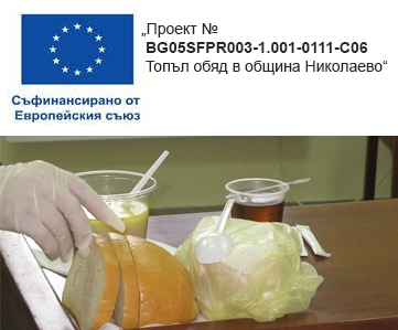 Проект Топъл обяд в Община Николаево