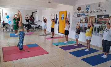 Снимка Цветно начало на лятната занималня в НЧ „Васил Левски 1923“ – Николаево