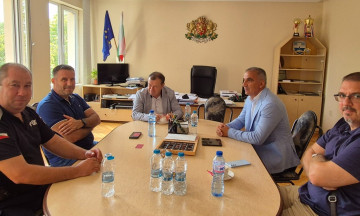 Снимка Работна среща за обществения ред и сигурността в района на Николаево и Гурково