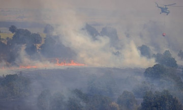 Снимка Благотворителна кампания на КНСБ "Да подкрепим пострадалите при пожарите в страната!"
