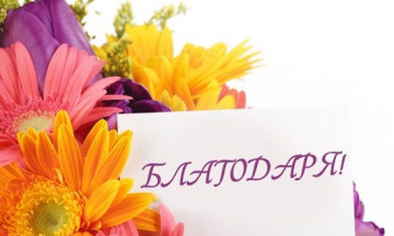 Снимка С благодарност към фирмите в Община Николаево