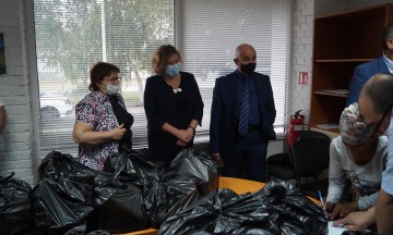 Посланикът на Франция на посещение в община Николаево