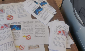 Снимка Обучение и беседа на тема "Вредата от тютюнопушенето върху здравето на човека“, организирана от МКБППМН