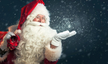 Снимка Дядо Коледа и Снежанка на гости в гр. Николаево