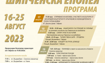 Снимка Честване на 146 години Шипченска епопея