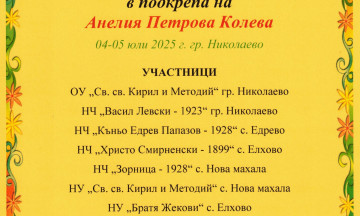 Снимка Благотворителен базар в подкрепа на Анелия Петрова Колева